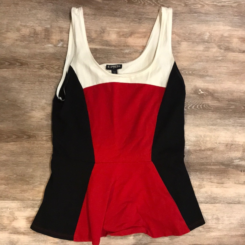 Express peplum top